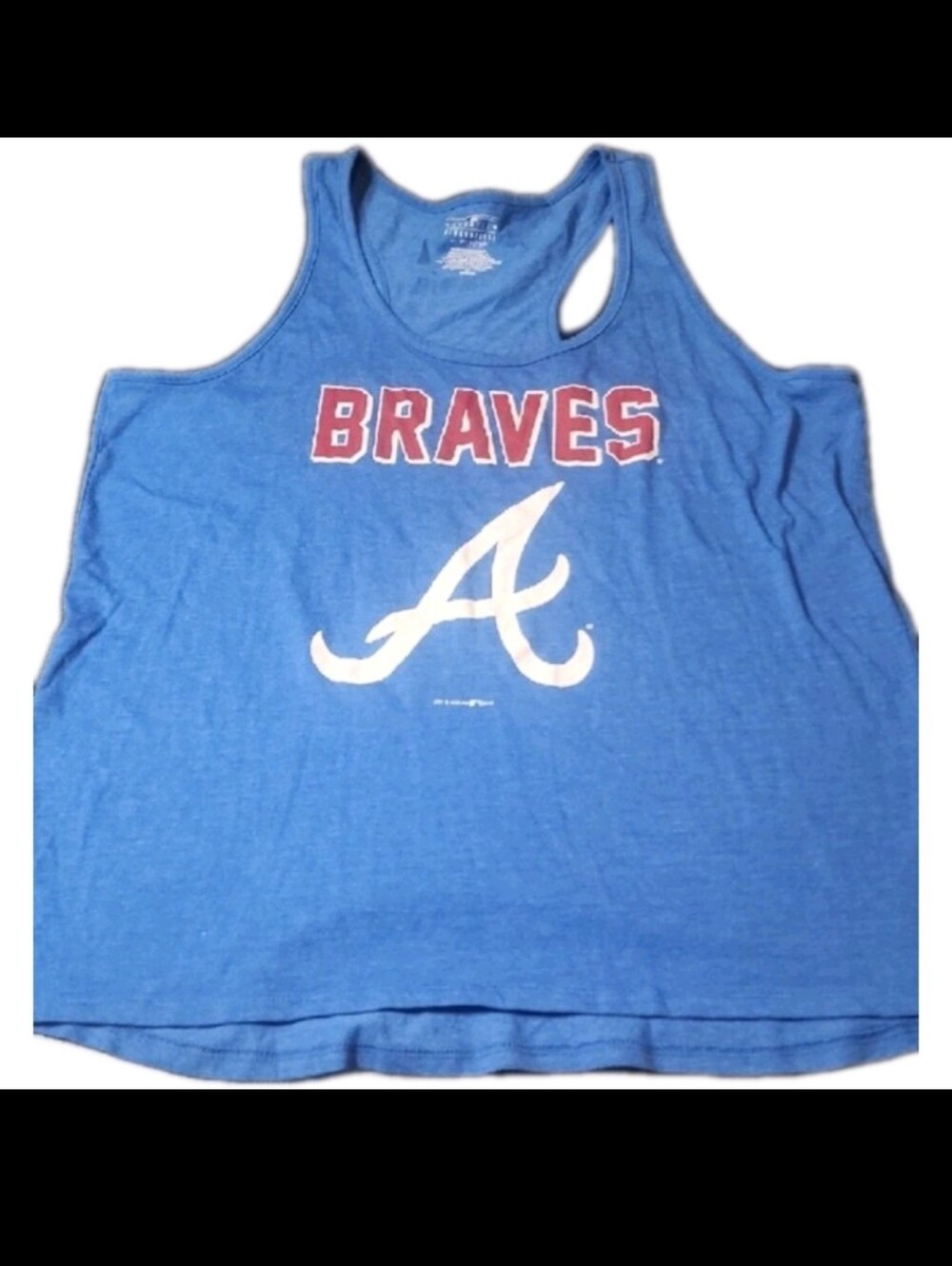 MLB Atlanta Braves Blue Women's Tank Top